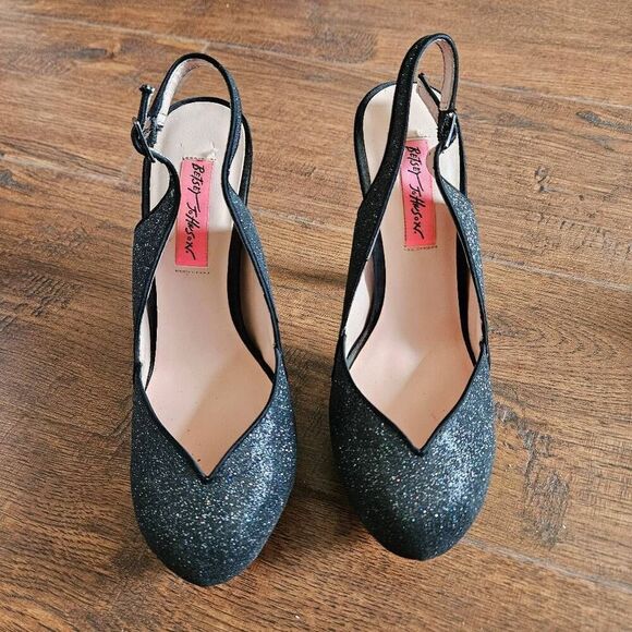 Betsey Johnson Dizzy Platform Heels - Picture 2 of 9